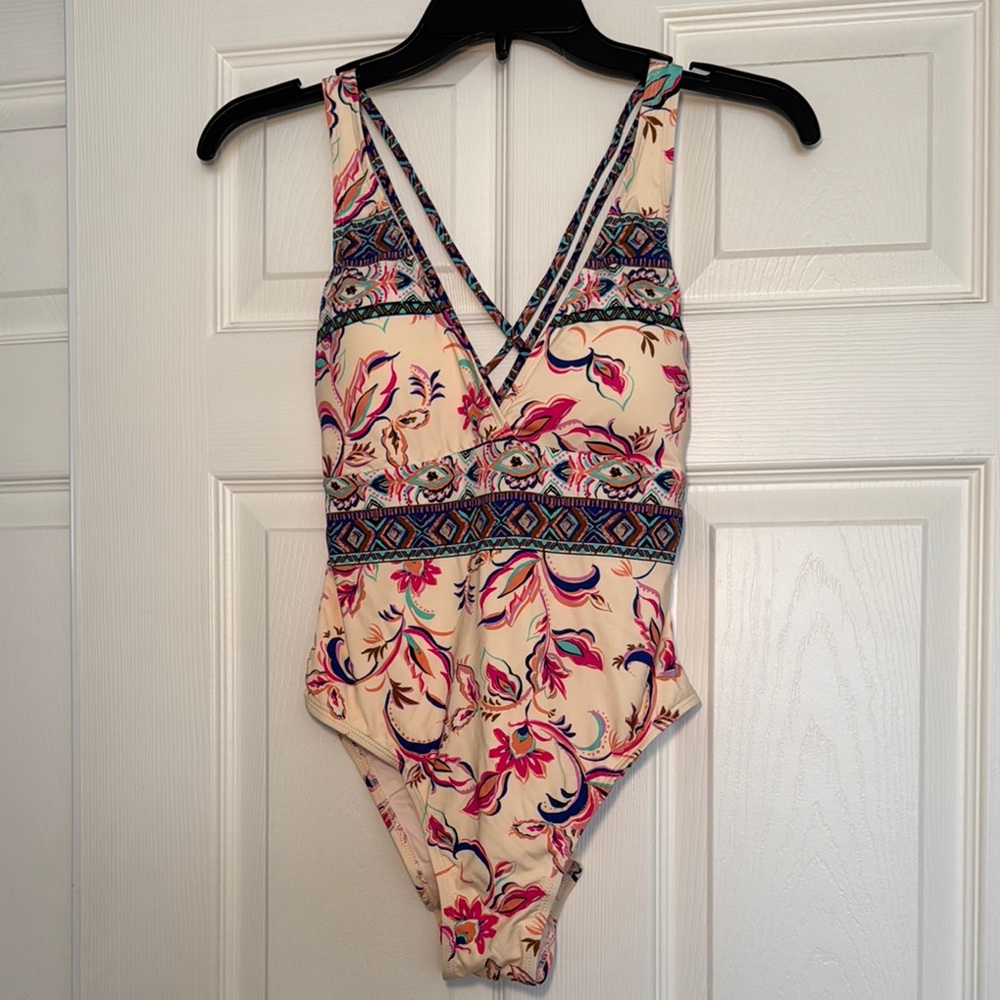 Lucky Brand Swim
Floral One-Piece Swimsuit